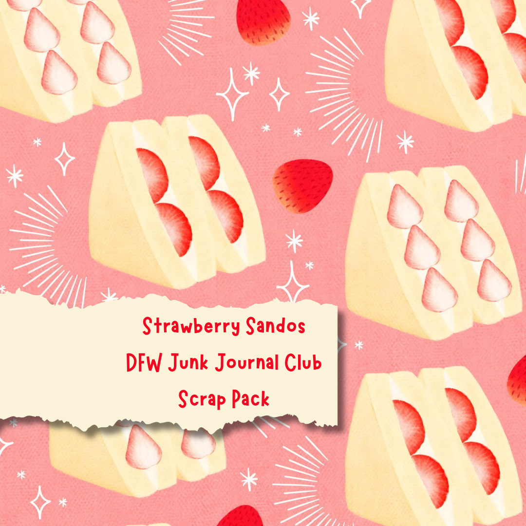 Strawberry Sandos Scrap Pack