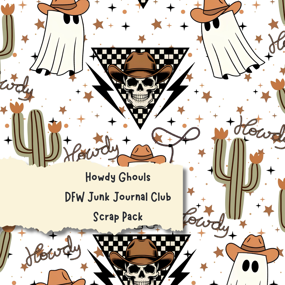 Howdy Ghouls Scrap Pack