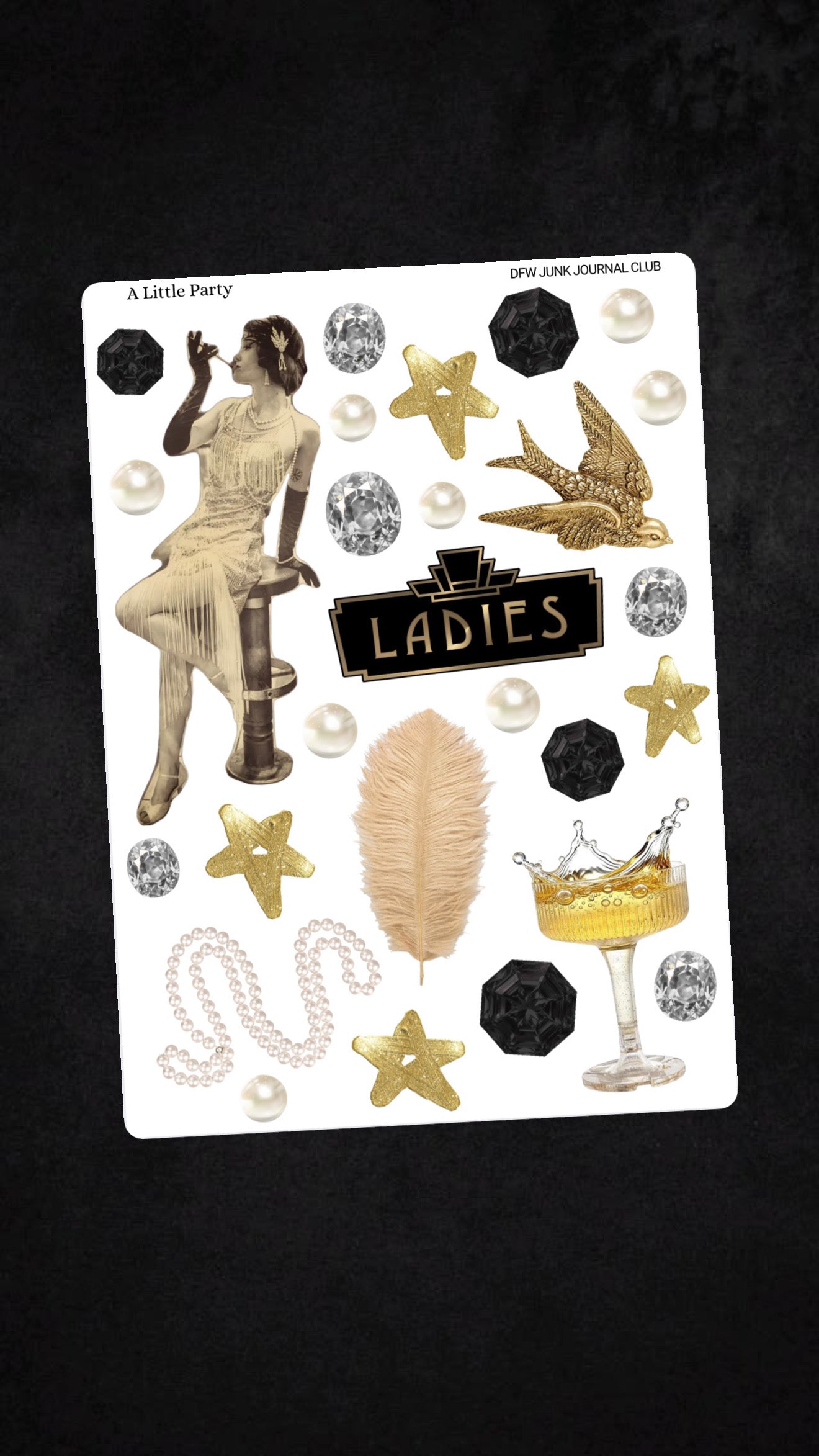 A Little Party Sticker Sheet