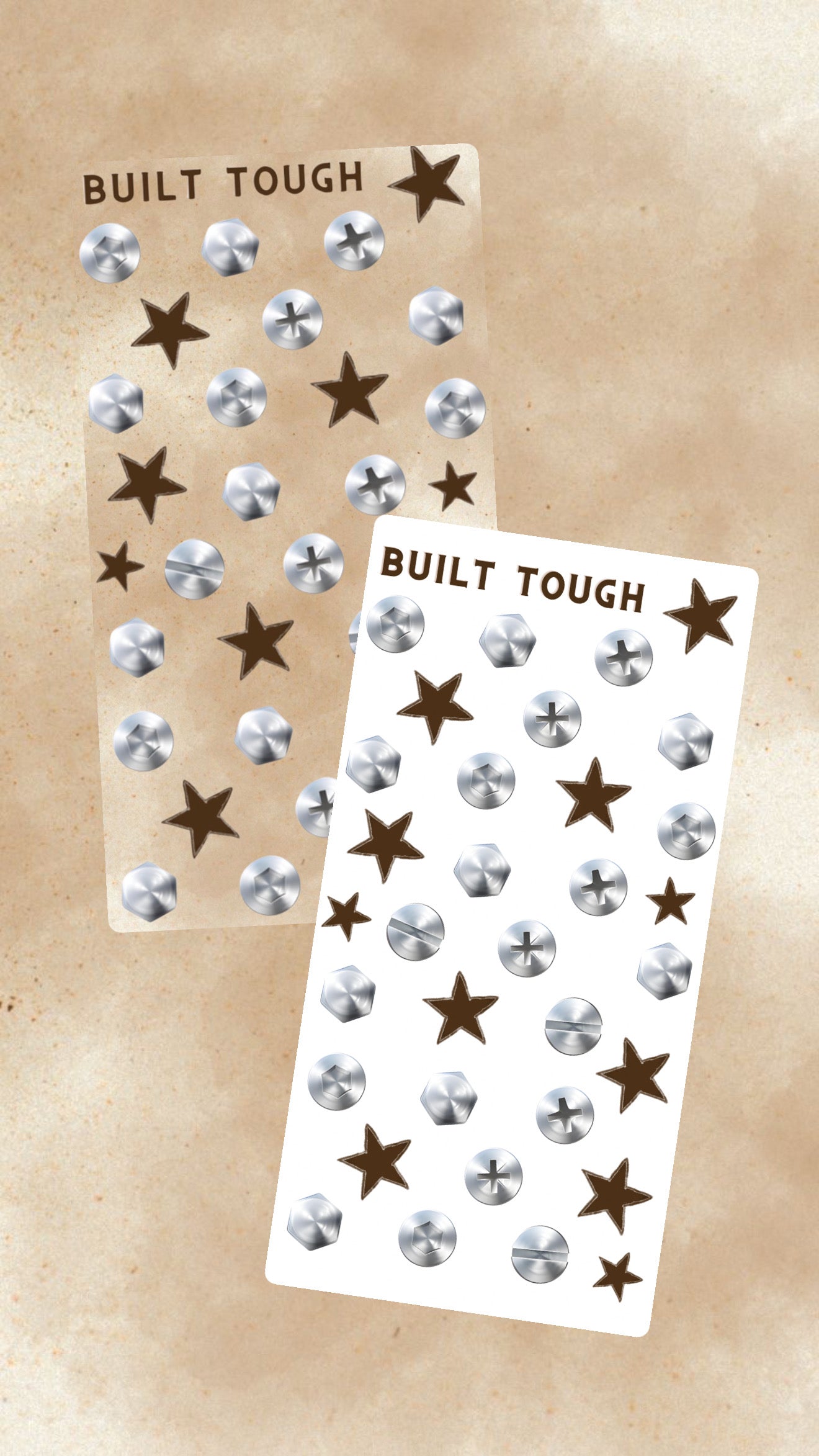Built Tough Sticker Sheet