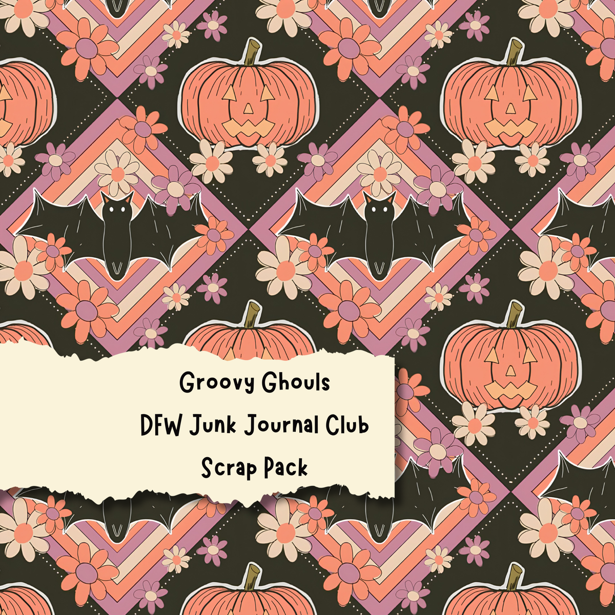 Groovy Ghouls Scrap Pack