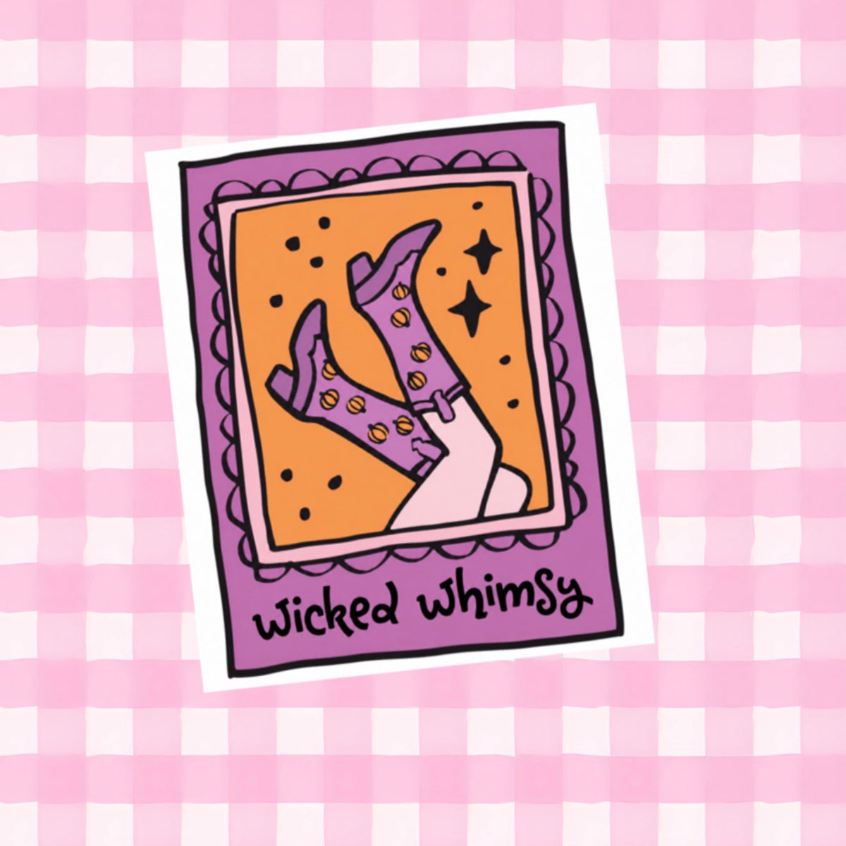 Wicked Whimsy Vinyl Sticker