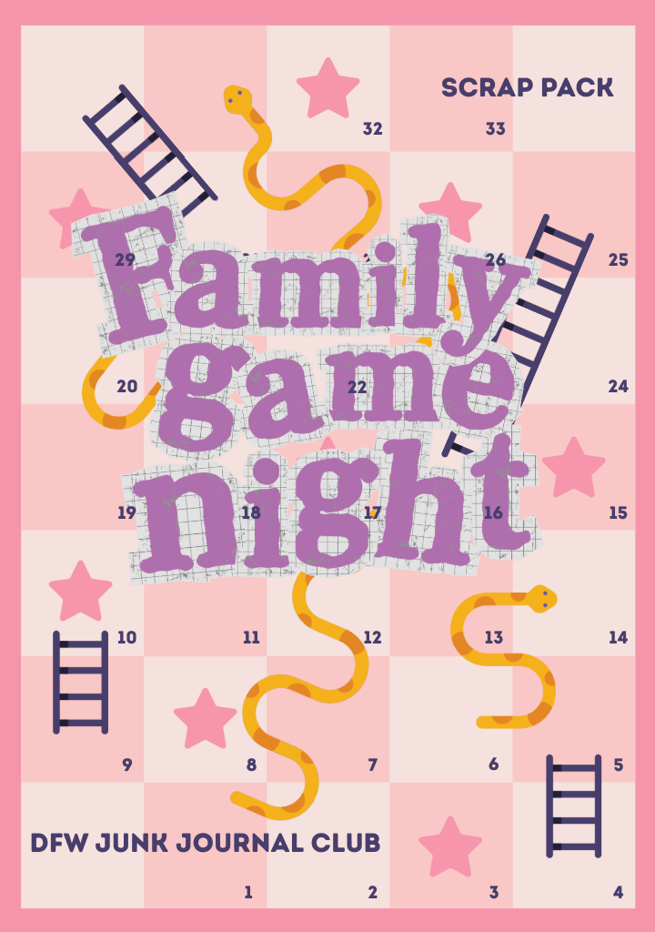 Family Game Night Scrap Pack