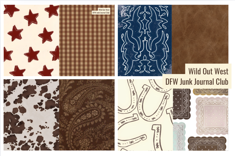 Wild Out West Mini Paper Booklet