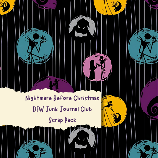 Nightmare Before Christmas Scrap Pack