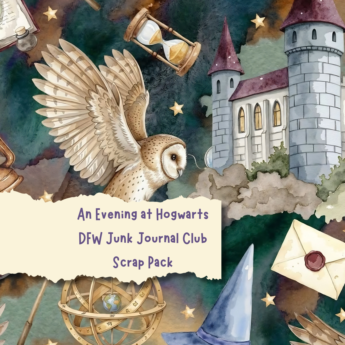 An Evening at Hogwats Scrap Pack