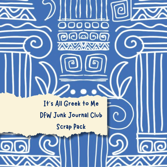 It's All Greek to Me Scrap Pack