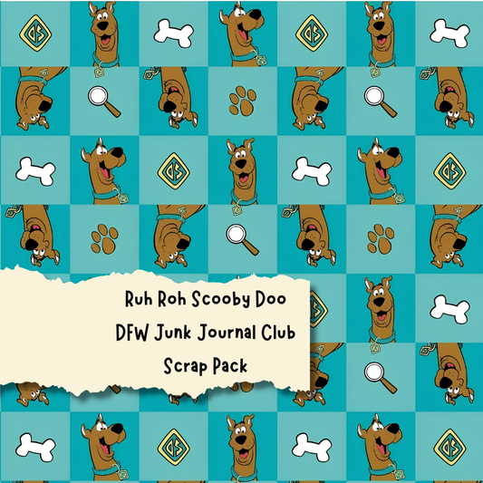 Ruh Roh Scooby Doo Scrap Pack