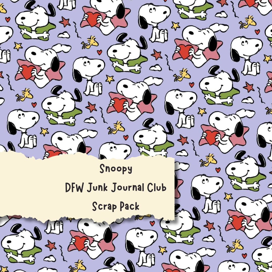 Snoopy Scrap Pack