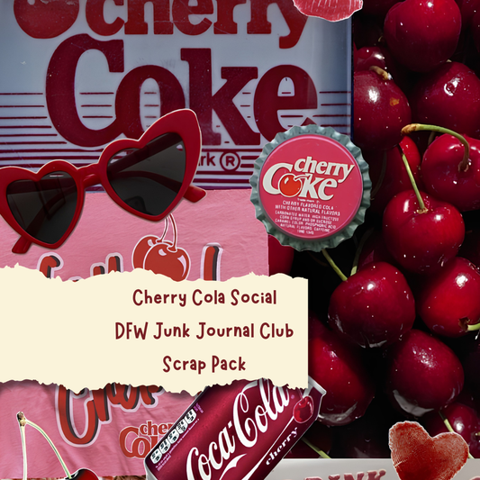 Cherry Cola Social Scrap Pack
