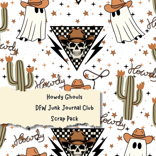 Howdy Ghouls Scrap Pack