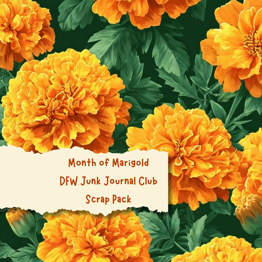 Month of Marigold Scrap Pack