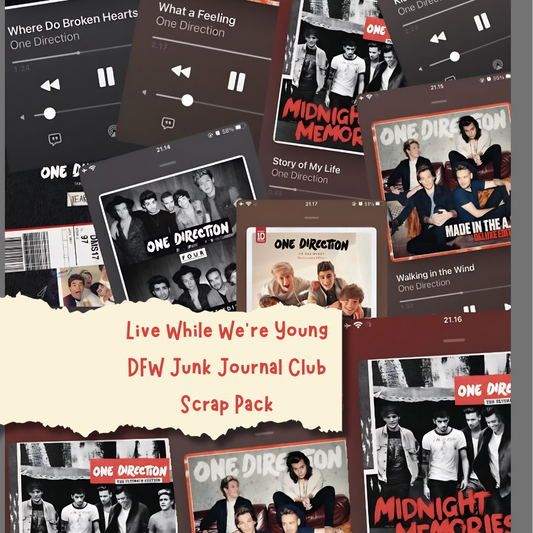 Live While We're Young Scrap Pack