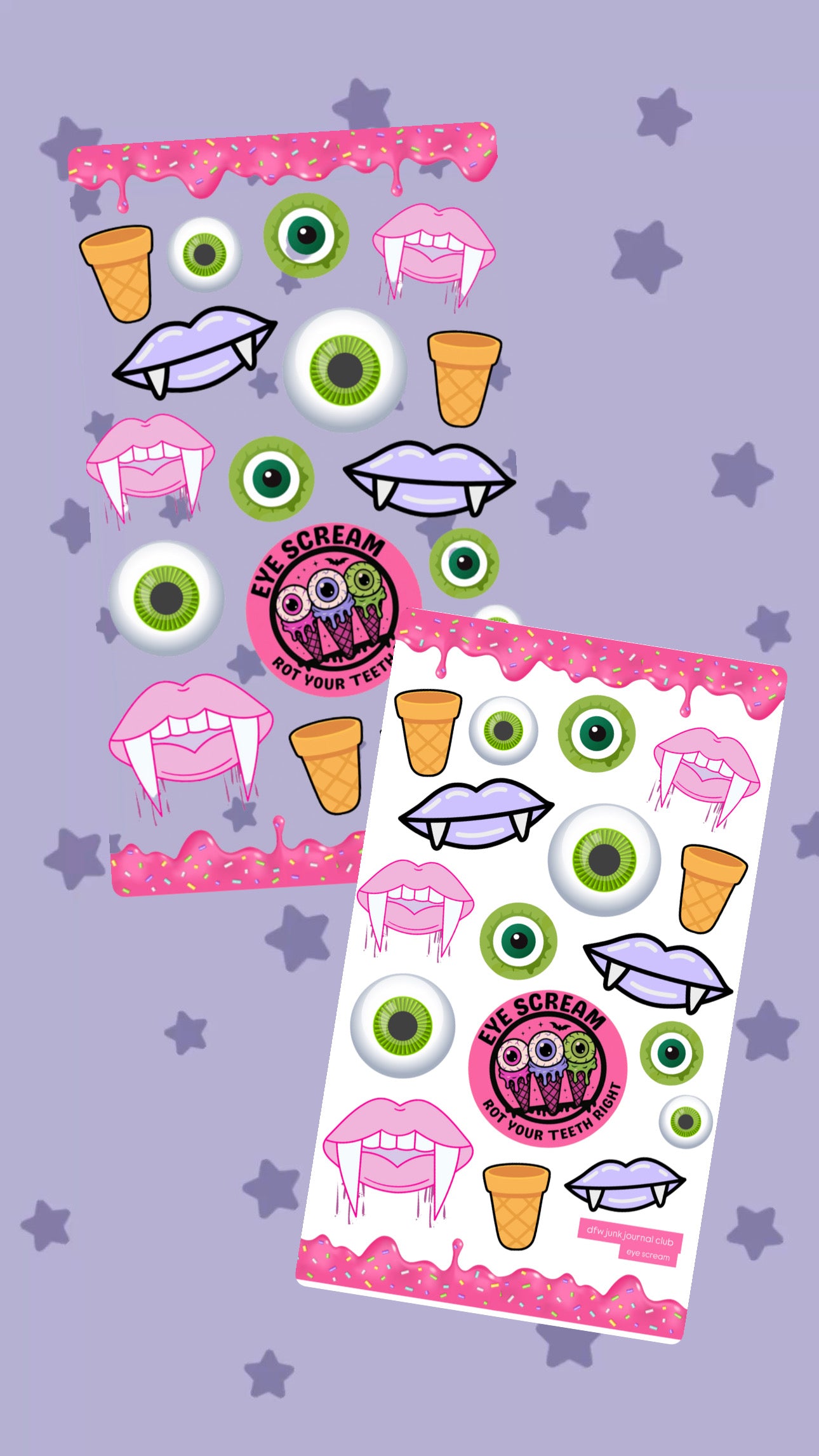 Eye Scream Sticker Sheet