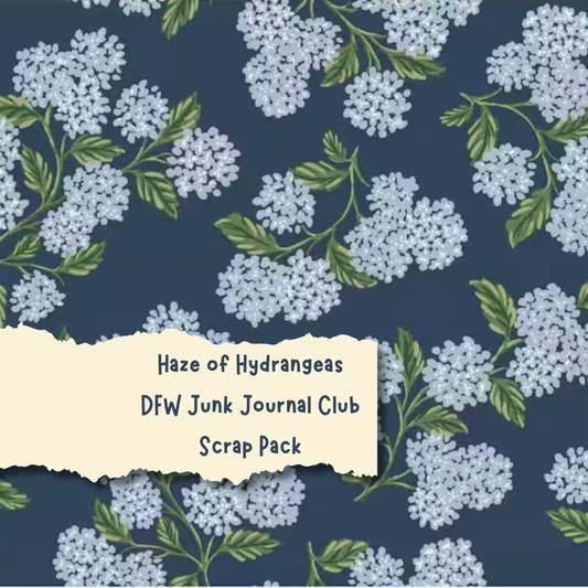 Haze of Hydrangeas Scrap Pack