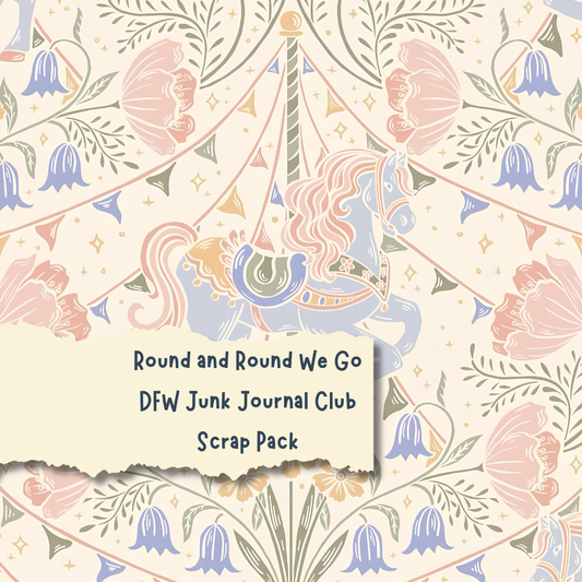 Round and Round We Go Scrap Pack