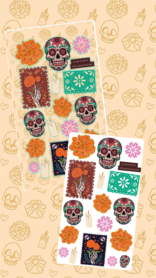 Scraps & Spirits Sticker Sheet