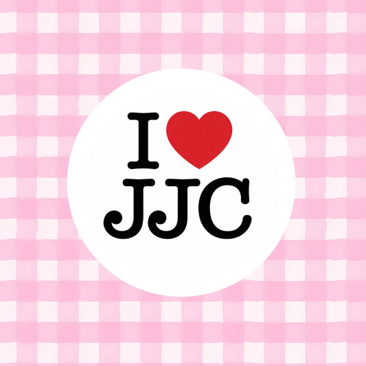 I Heart JJC Vinyl Sticker