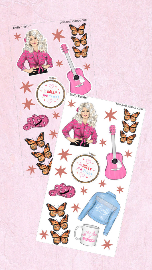 Dolly Darlin' Sticker Sheet