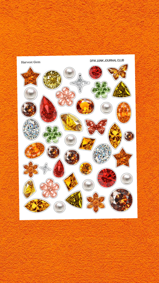 Harvest Gem Sticker Sheet