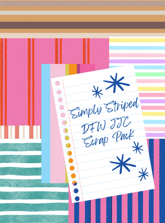 Simply Striped Scrap Pack