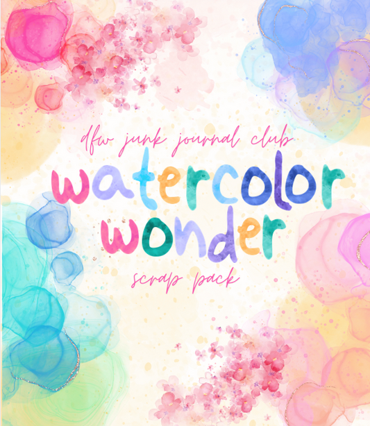 Watercolor Wonder Scrap Pack