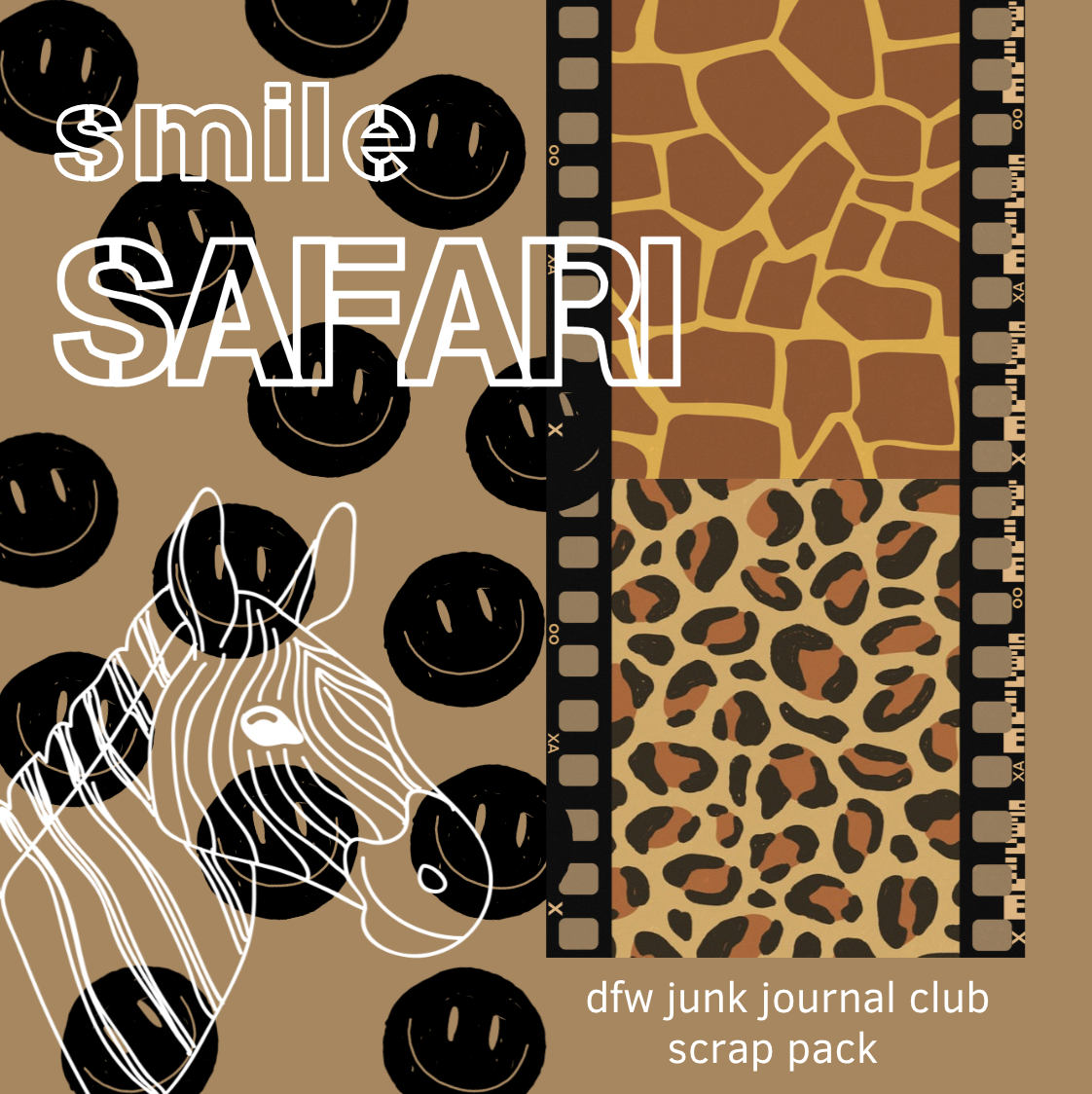 Smile Safari Scrap Pack