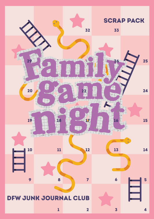 Family Game Night Scrap Pack
