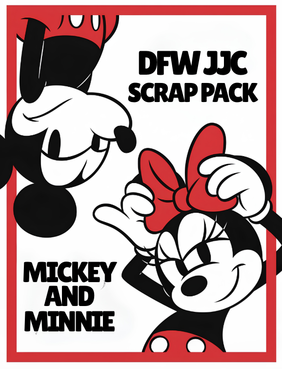 Mickey and Minnie Scrap Pack