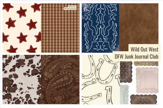 Wild Out West Mini Paper Booklet
